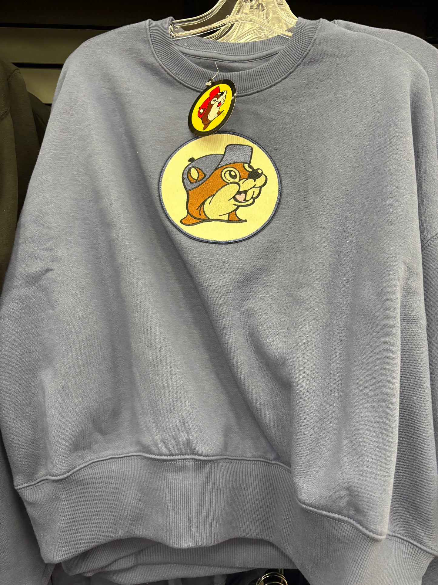 Buc-ee’s Adult Gray Logo Sweatshirt