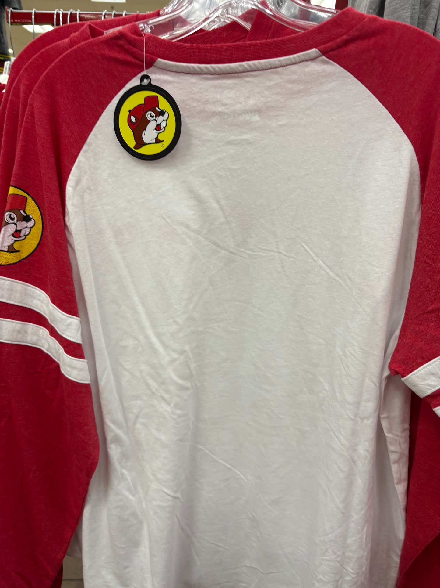 Buc-ee’s Adult Unisex Red and White Jersey