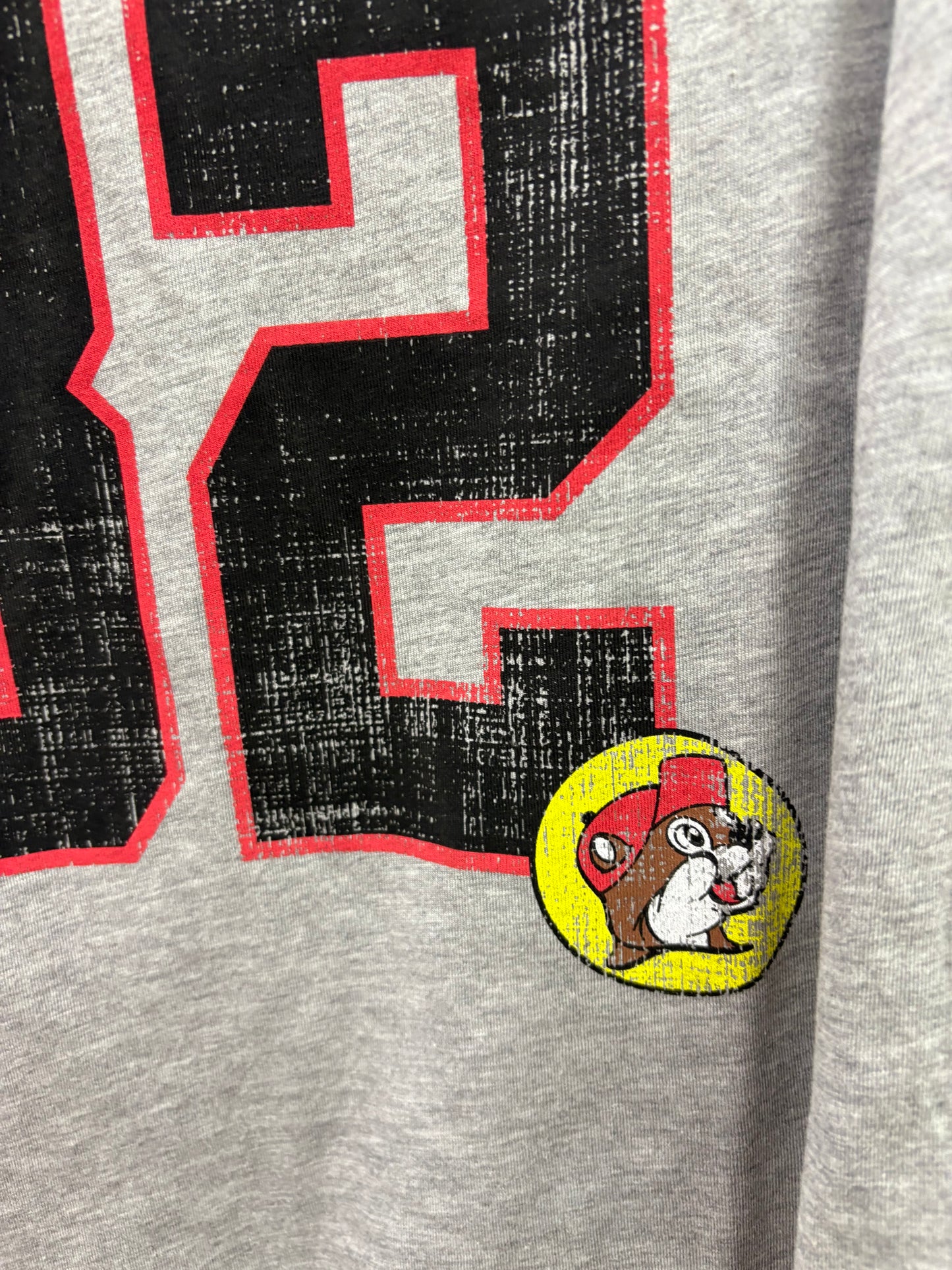 Buc-ee’s Adult Long Sleeve Gray Game Jersey