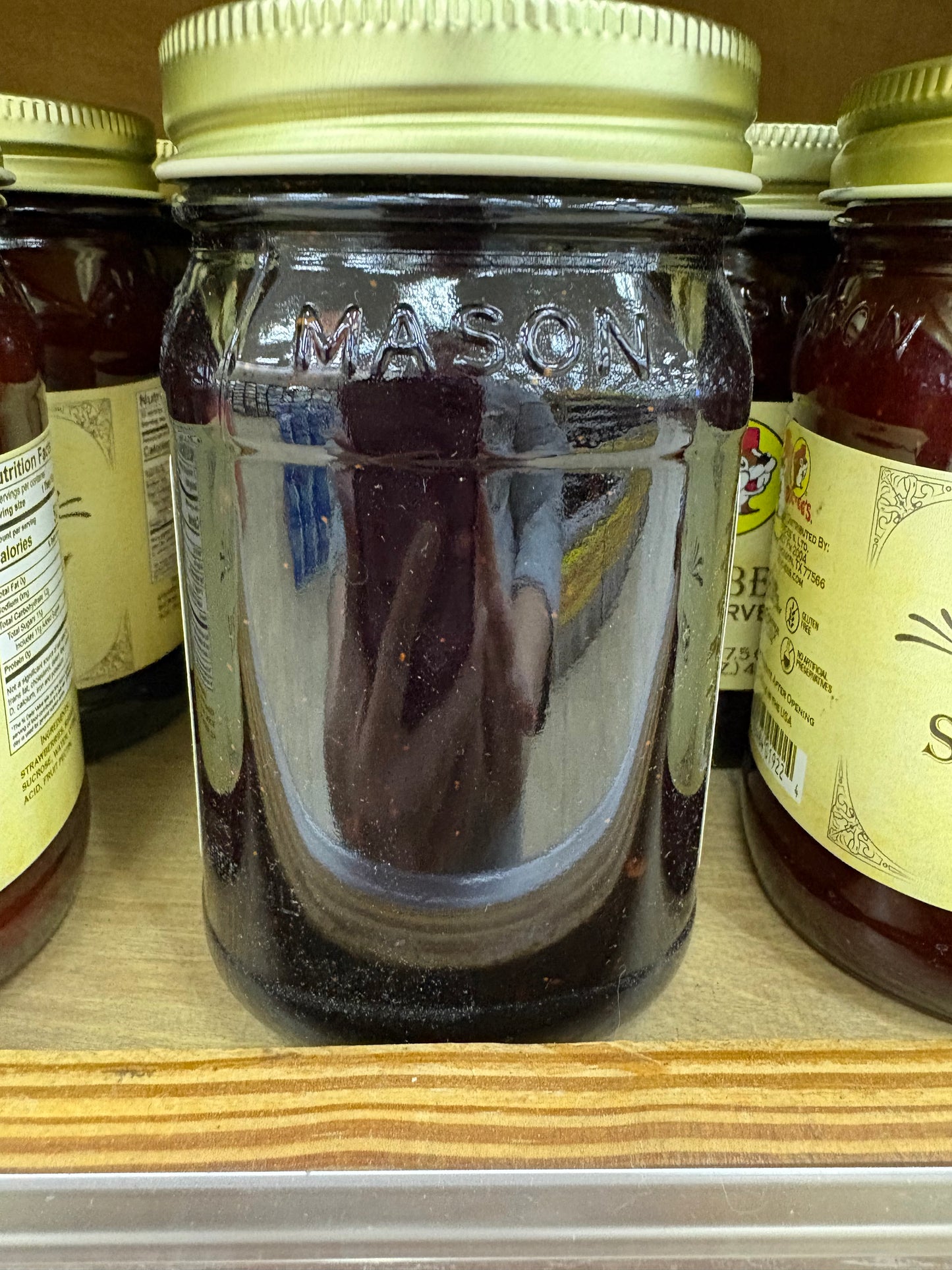 Blueberry Jalapeño Jam 17.5oz Glass Jar