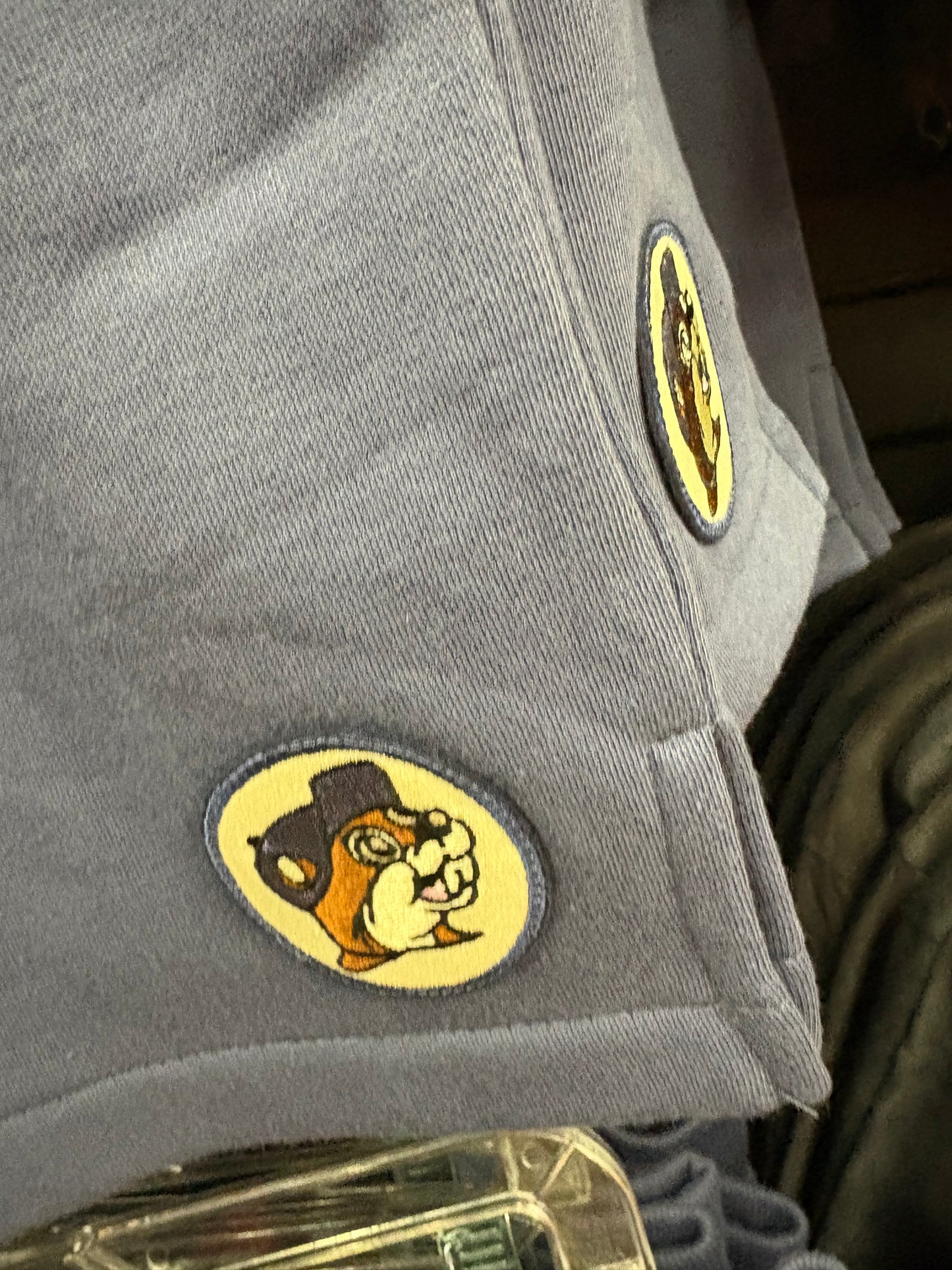 Buc-ee’s Adult Gray Sweat Shorts