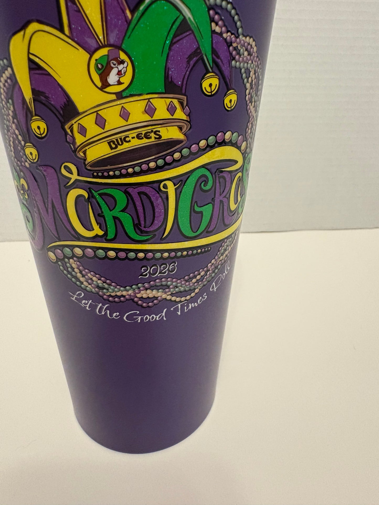 Buc-ee’s 2026 “Let the Good Times Roll” Double Pint 32oz Stainless Steel Tumbler