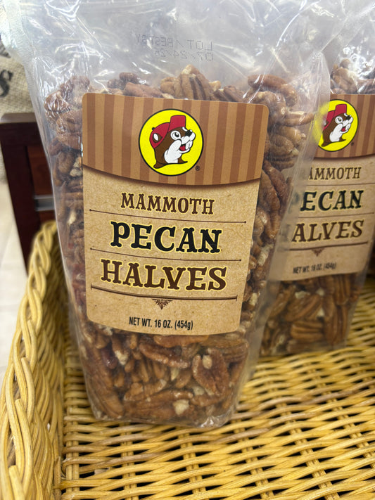 Buc-ee’s 16oz Bag Mammoth Pecan Halves