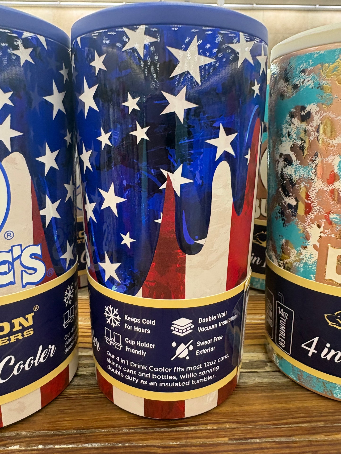 Buc-ee’s Limited Edition Star Spangled Patriotic Double Pint InsulatedTumbler