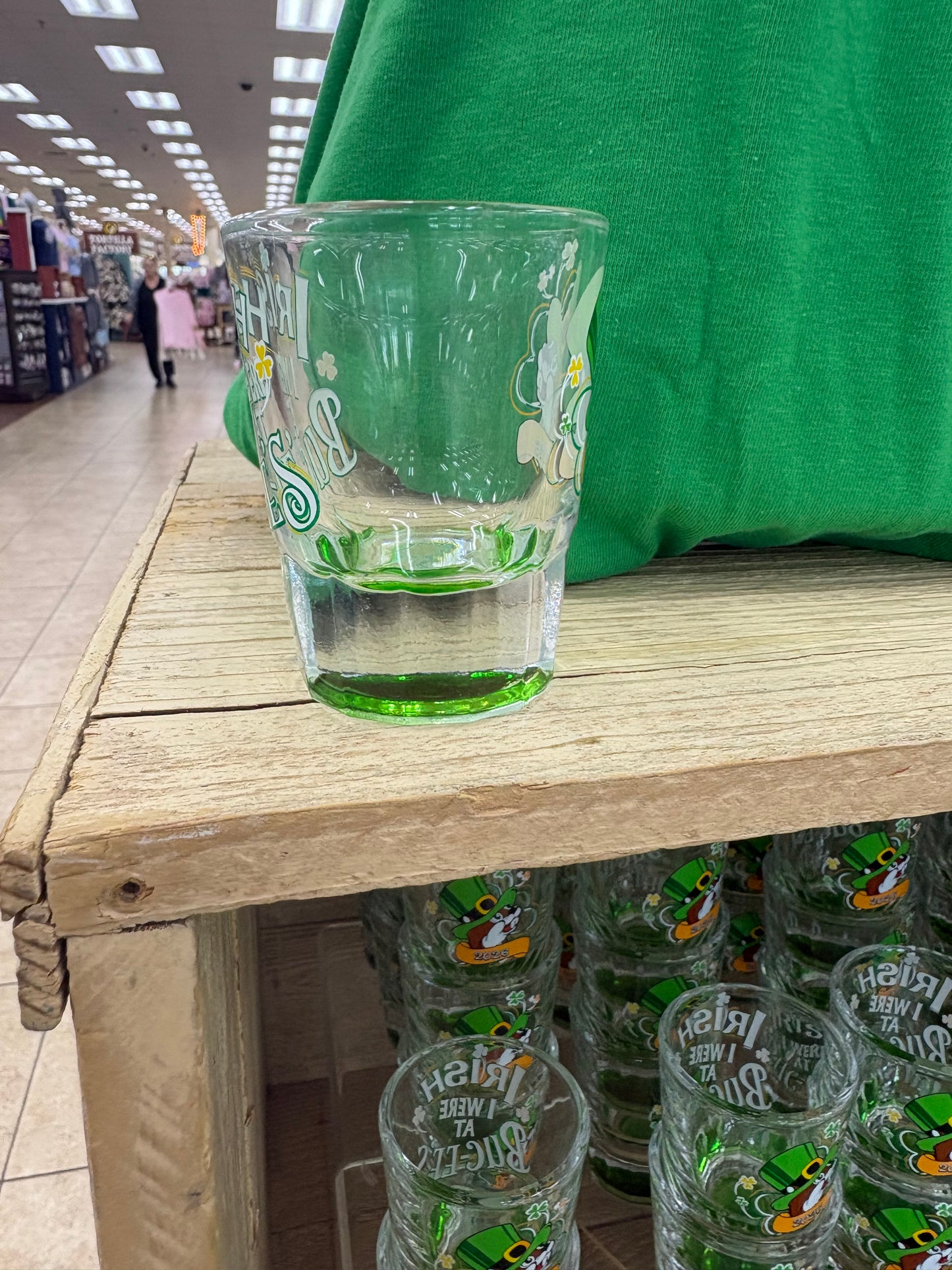 Buc-ee’s 2026 Limited Edition St Patrick’s Day 1 oz Decorative Shot Glass