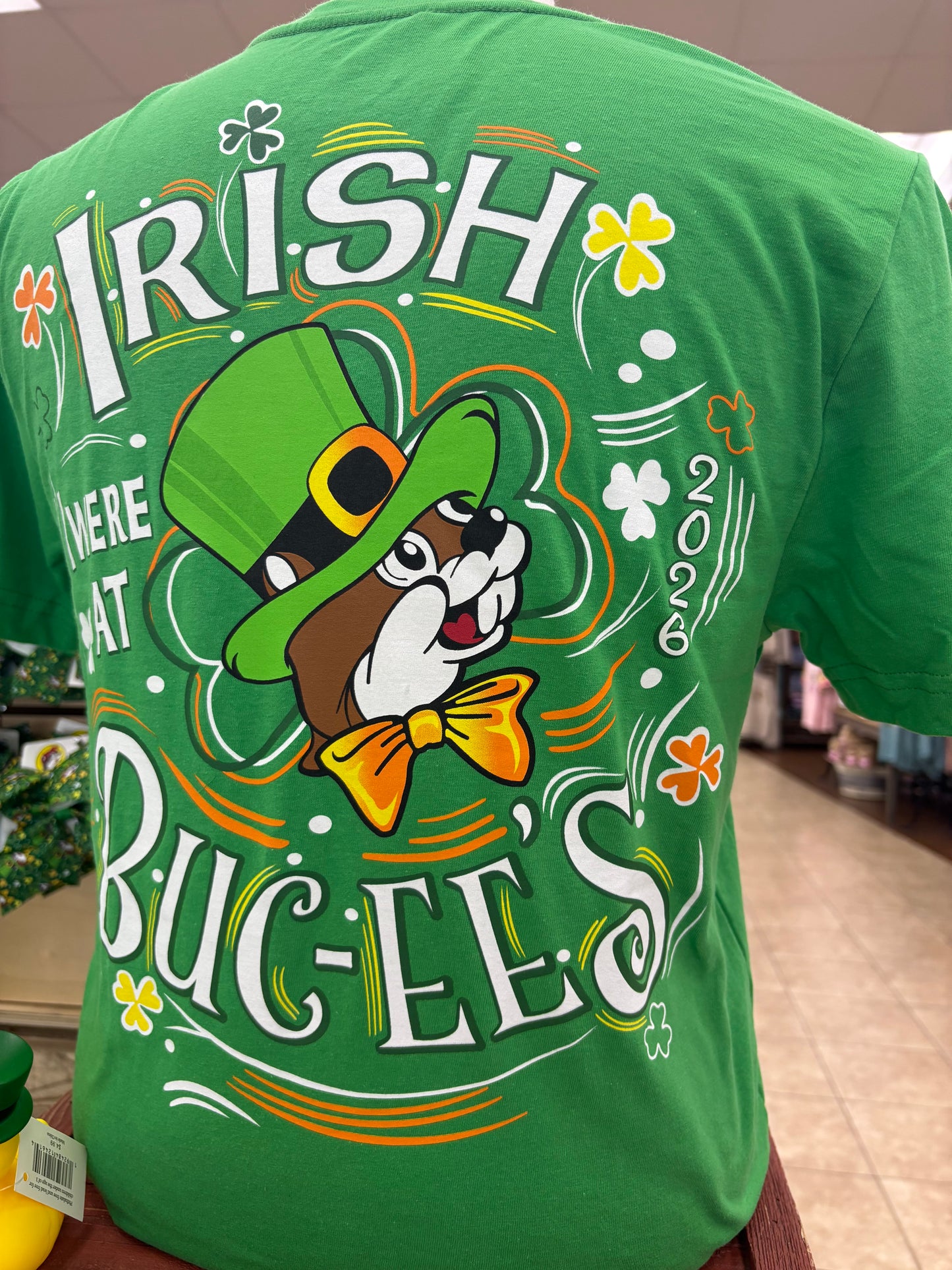 Buc-ee’s 2026 Limited Edition St Patrick’s Day T-Shirts Youth XSmall - Adult 3XXXLarge