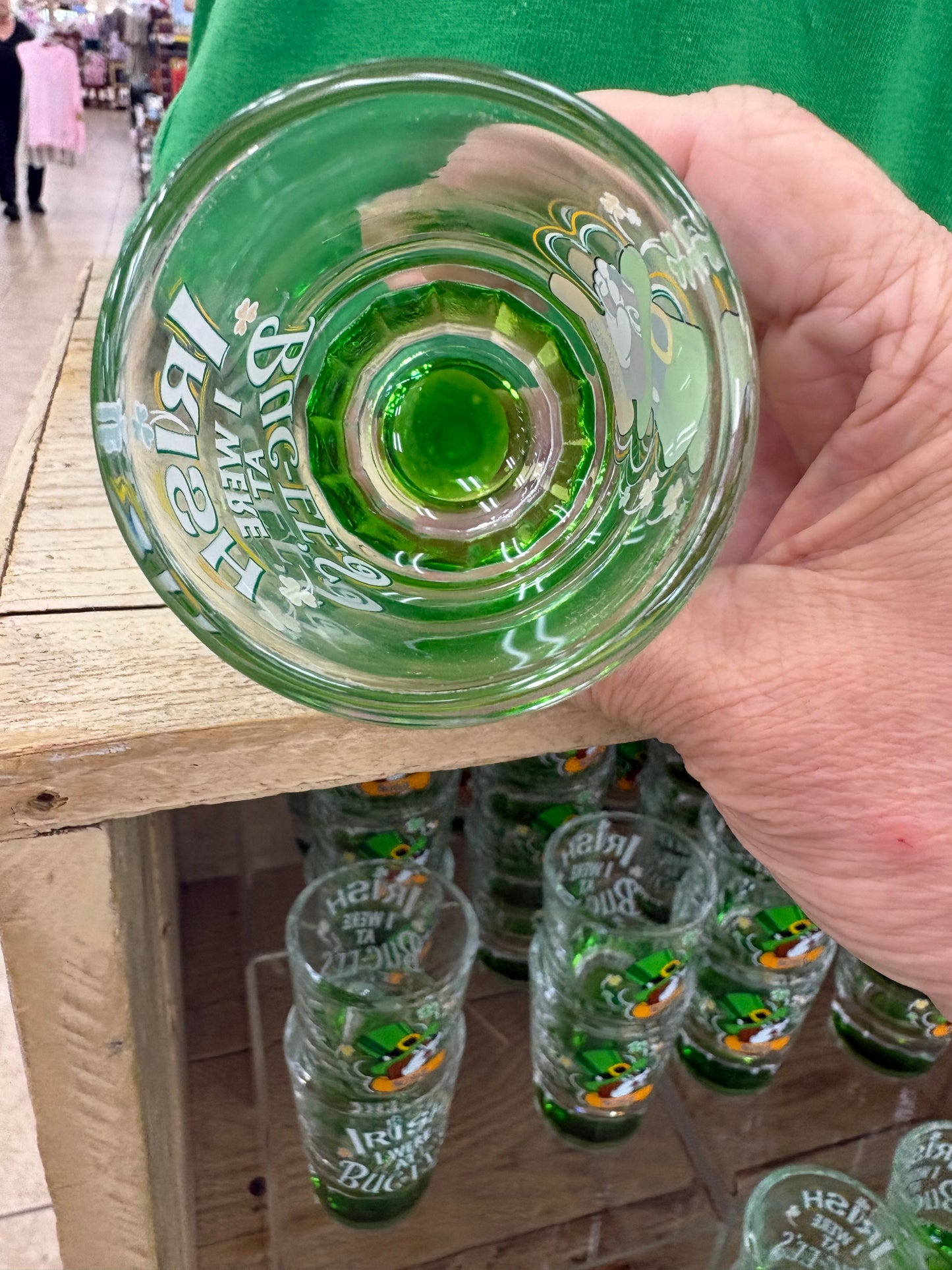 Buc-ee’s 2026 Limited Edition St Patrick’s Day 1 oz Decorative Shot Glass