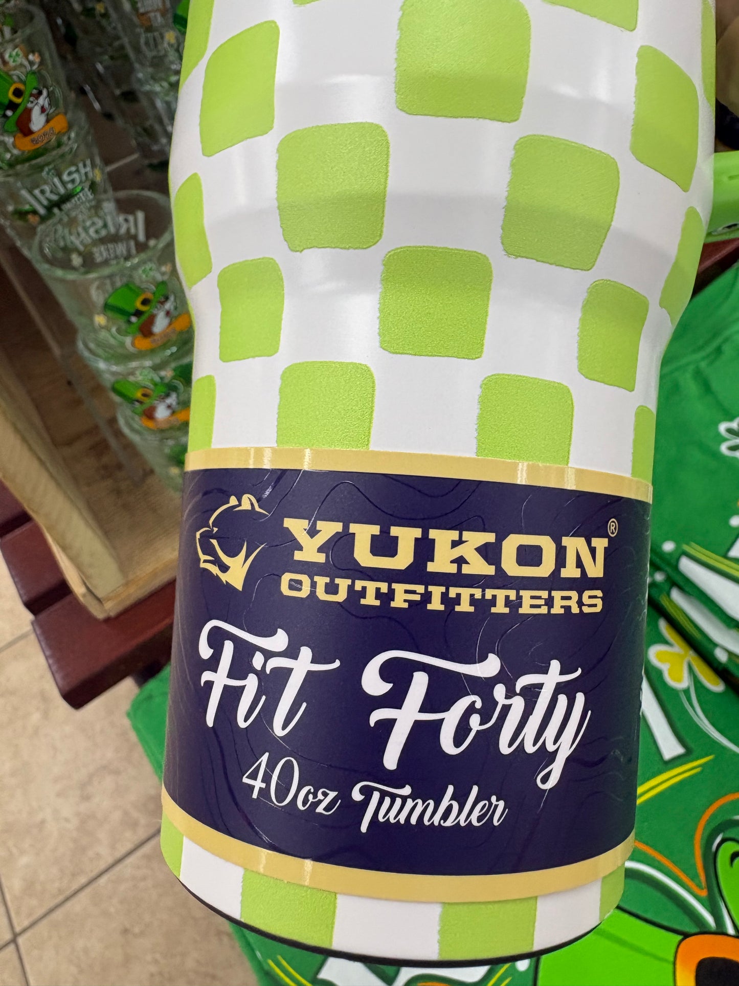 Buc-ee’s 2026 Limited Edition St Patrick’s Day Fit Forty 40oz Stainless Steel Tumbler with Handle