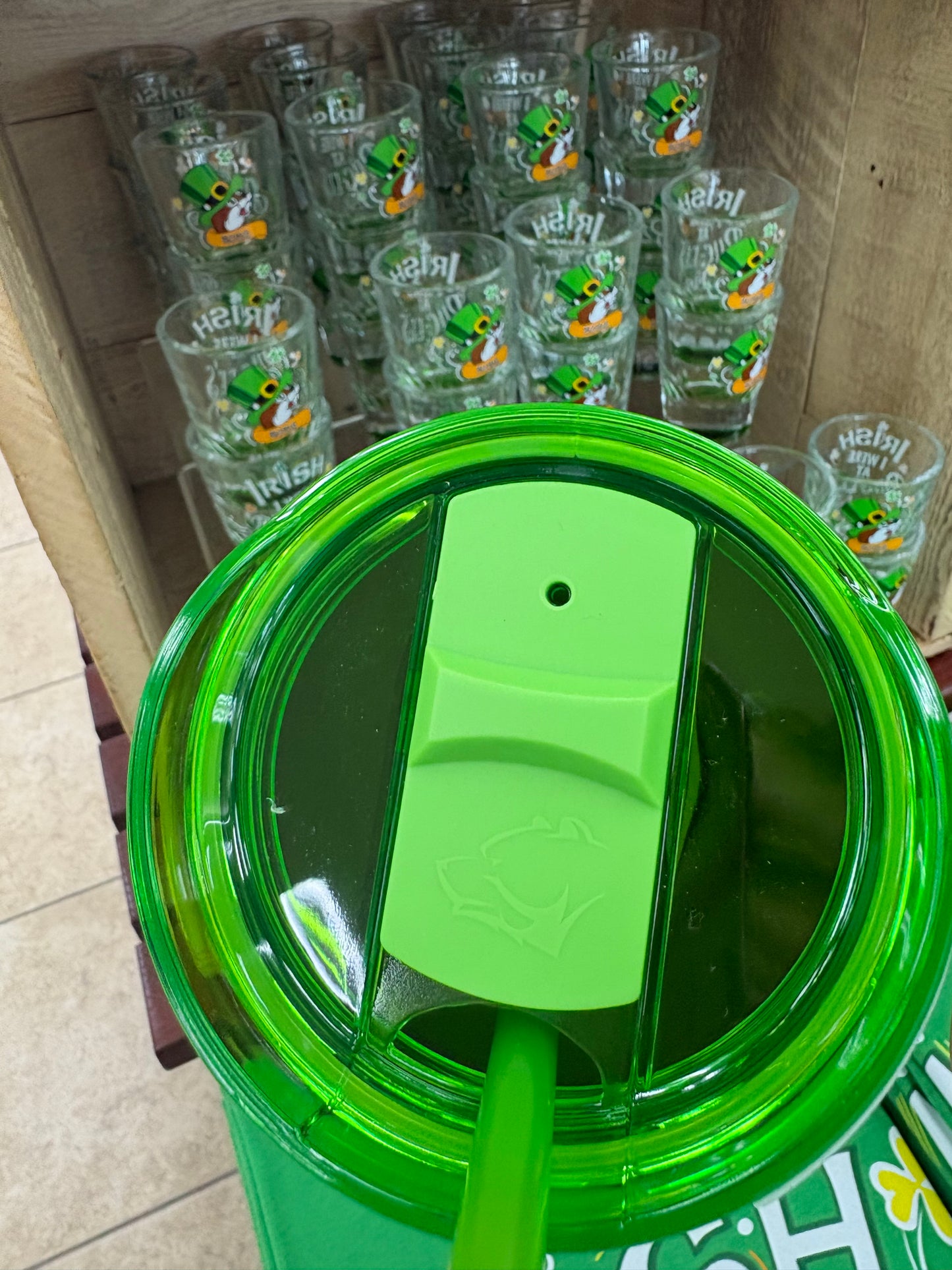 Buc-ee’s 2026 Limited Edition St Patrick’s Day Fit Forty 40oz Stainless Steel Tumbler with Handle