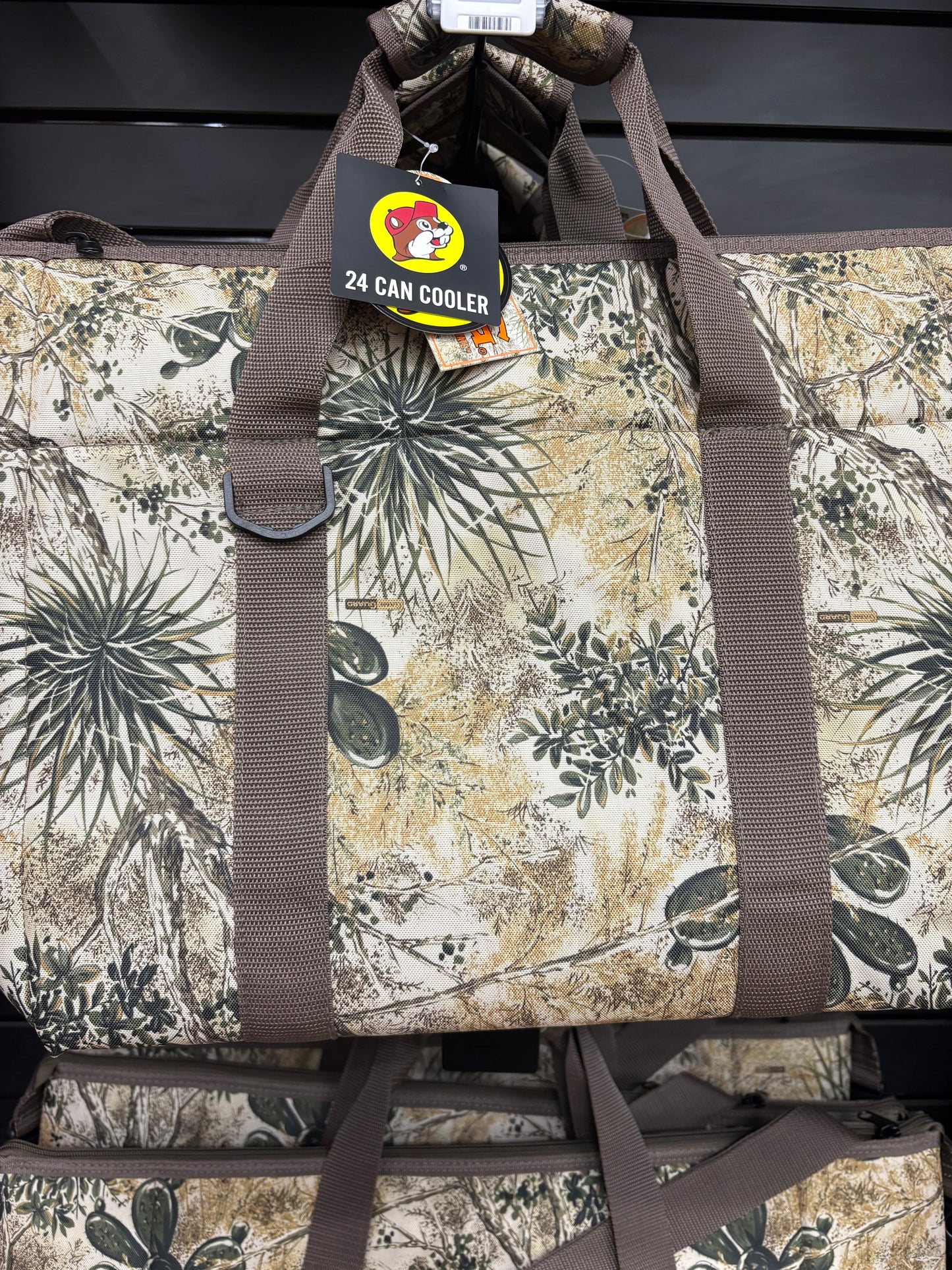 Bucees Camo Game Guard 24pk Cooler with 2 Carry Straps and Handles