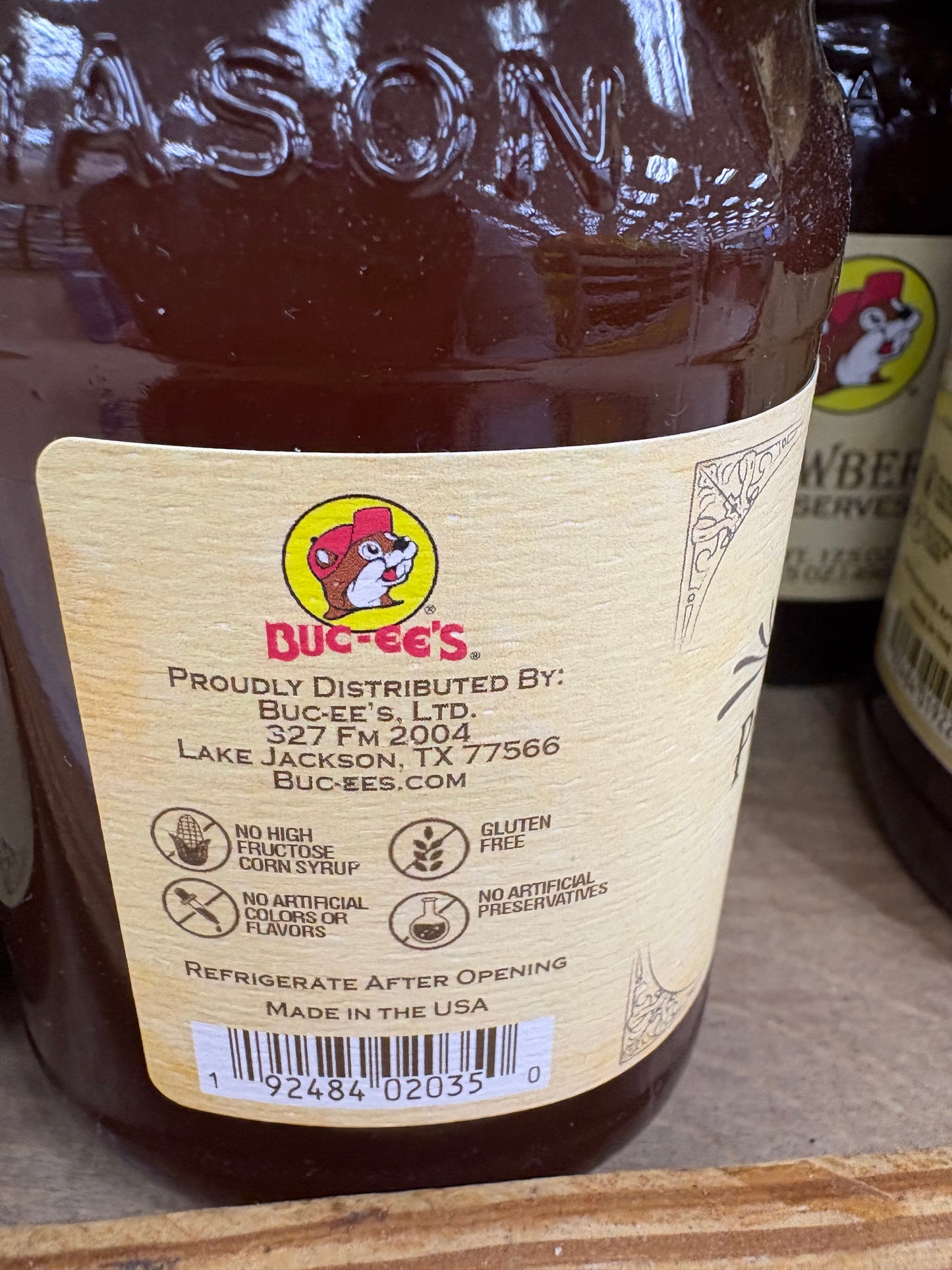 Buc-ees Prickly Pear Cactus Jam 17.5oz Glass Jar
