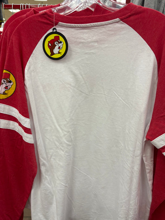 Buc-ee’s Adult Unisex Red and White Jersey