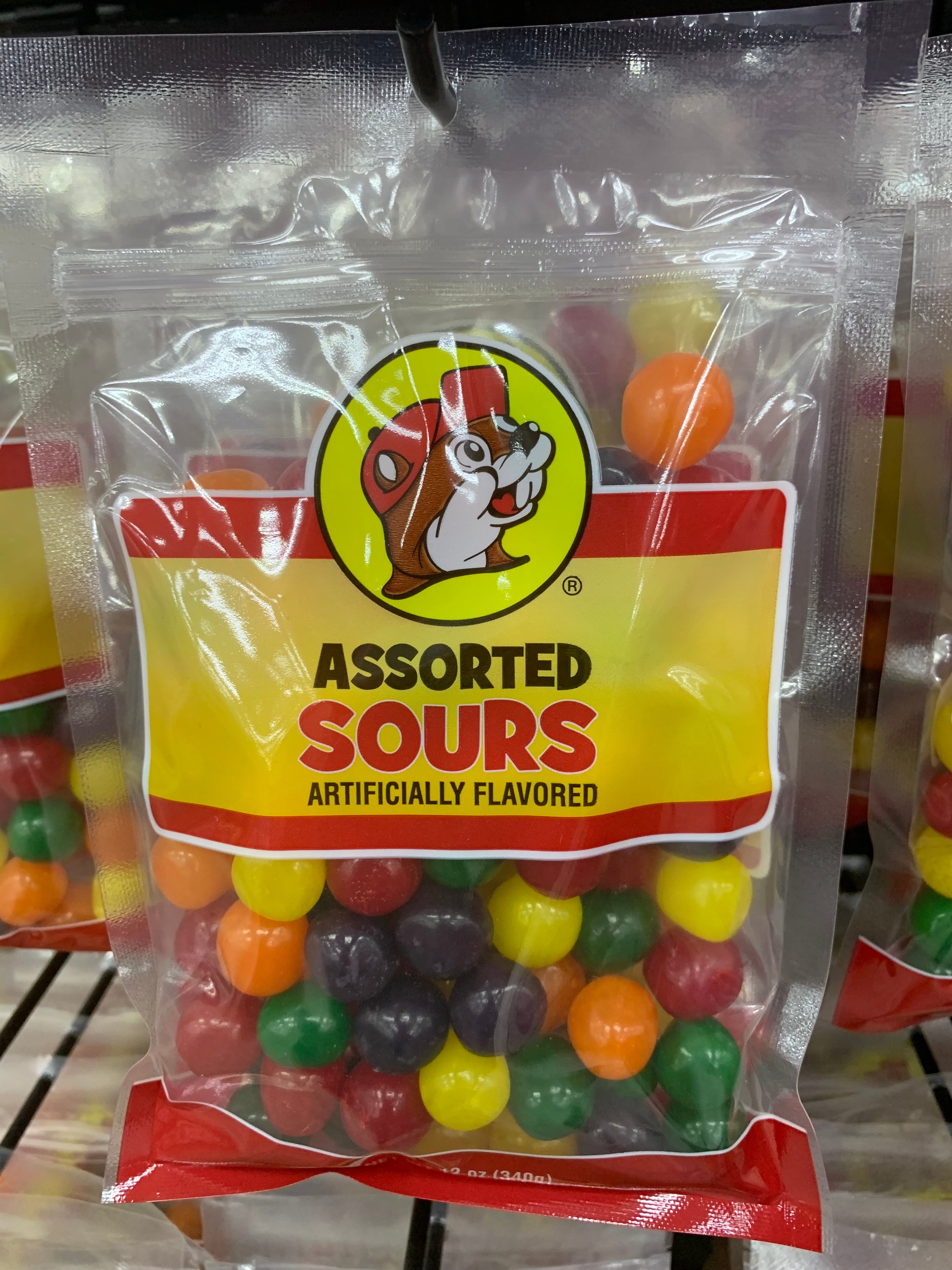 Bucees Assorted Sour Candy Balls 10 oz – Texas Treatz