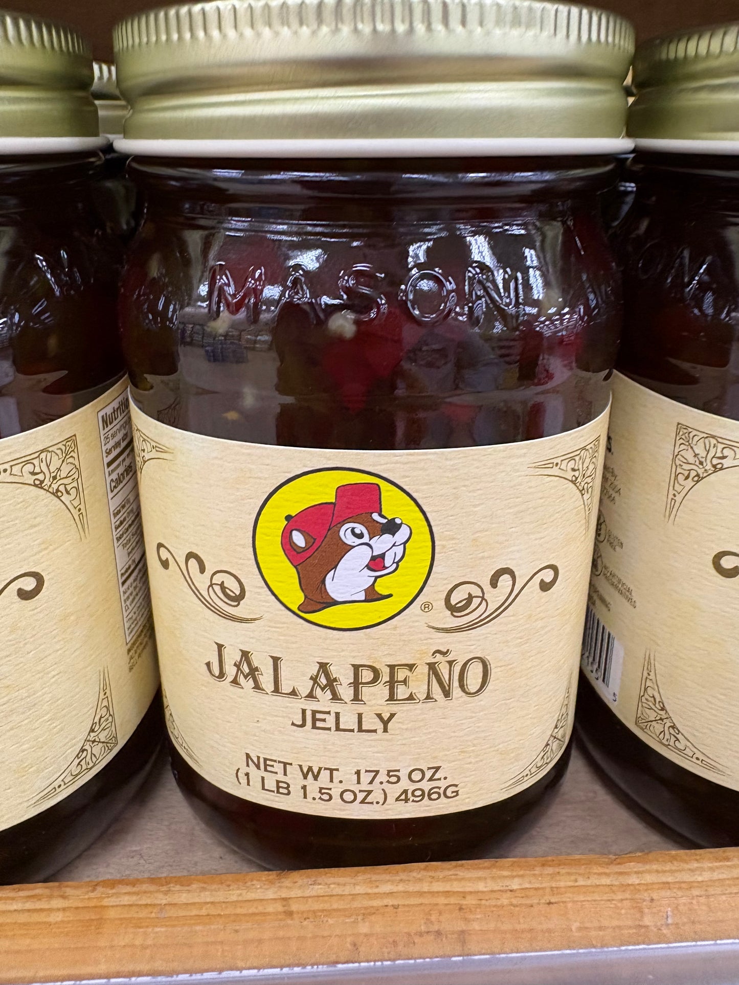 Buc-ee’s Jalapeño Jelly 17.5oz Glass Jar