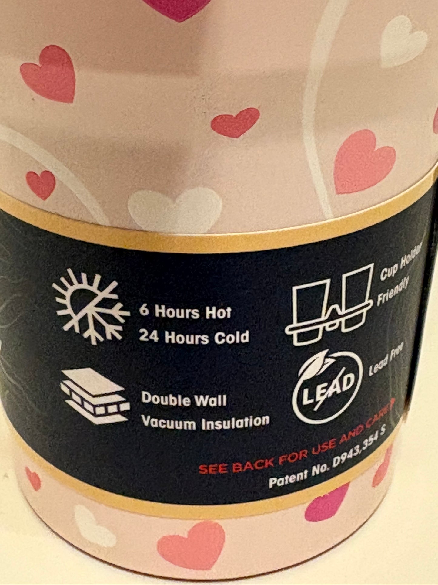 Buc-ee’s Valentine 2026 I’m a Sucker for Buc-ee’s” 40oz Tumbler with Lid and Straw