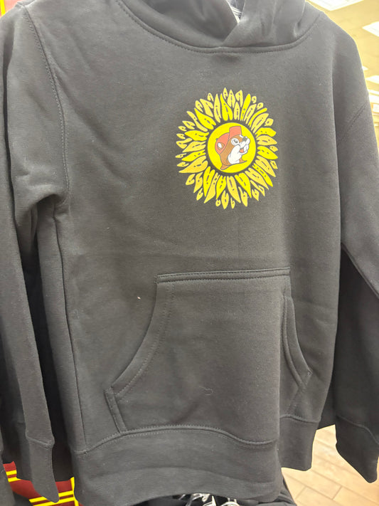 Buc-ee’s Adult Black “Buc-ee’s Makes Me Happy “ Hoodie