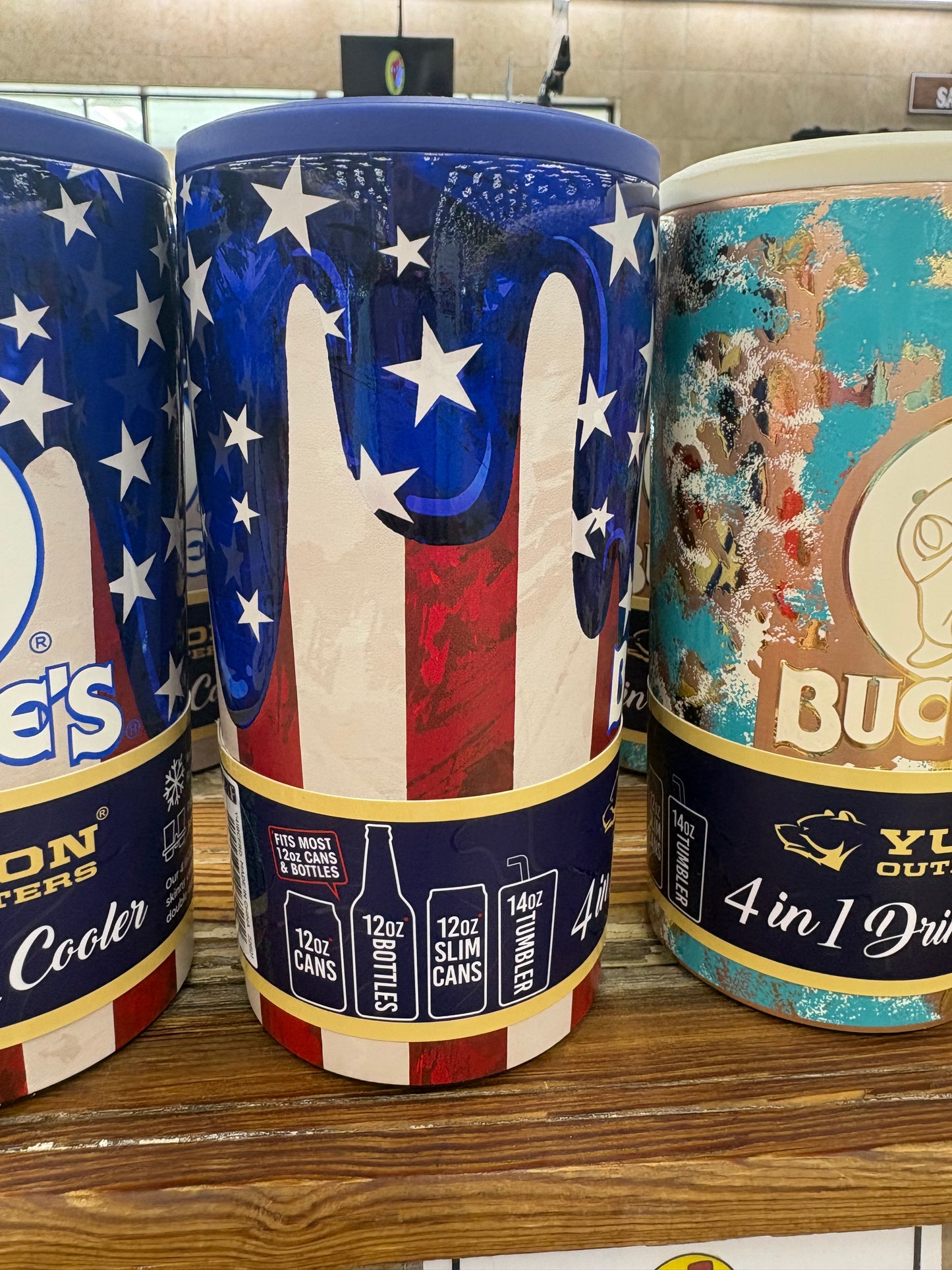 Buc-ee’s Limited Edition Star Spangled Patriotic Double Pint InsulatedTumbler