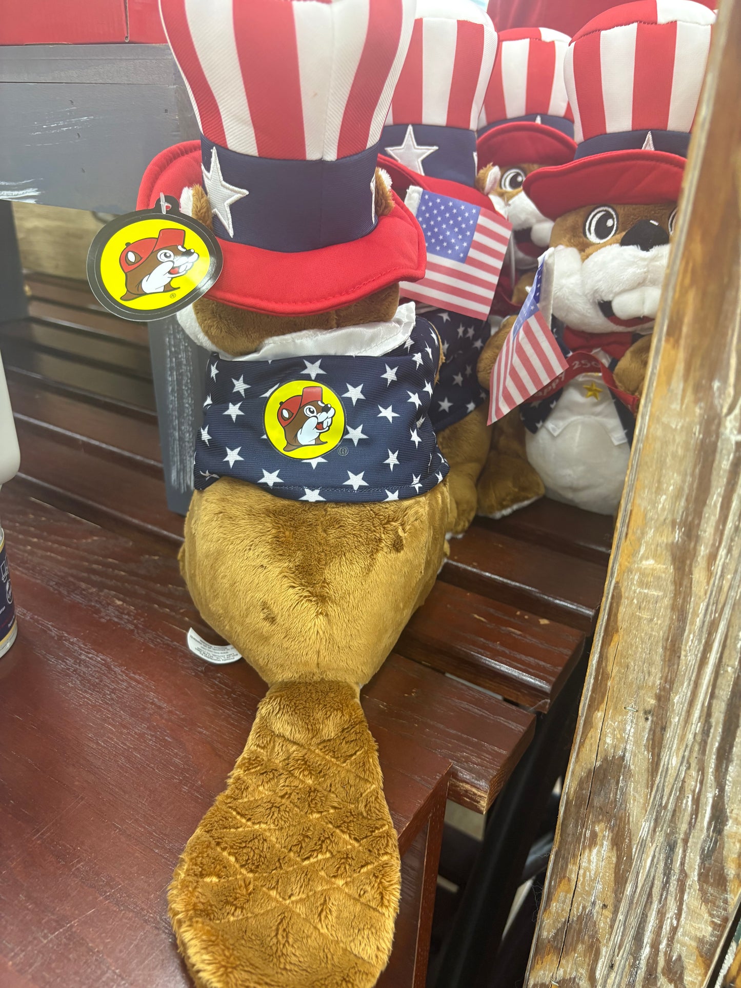 Buc-ee’s Limited Edition 250 Years 4th of July Patriotic Beaver Plushie