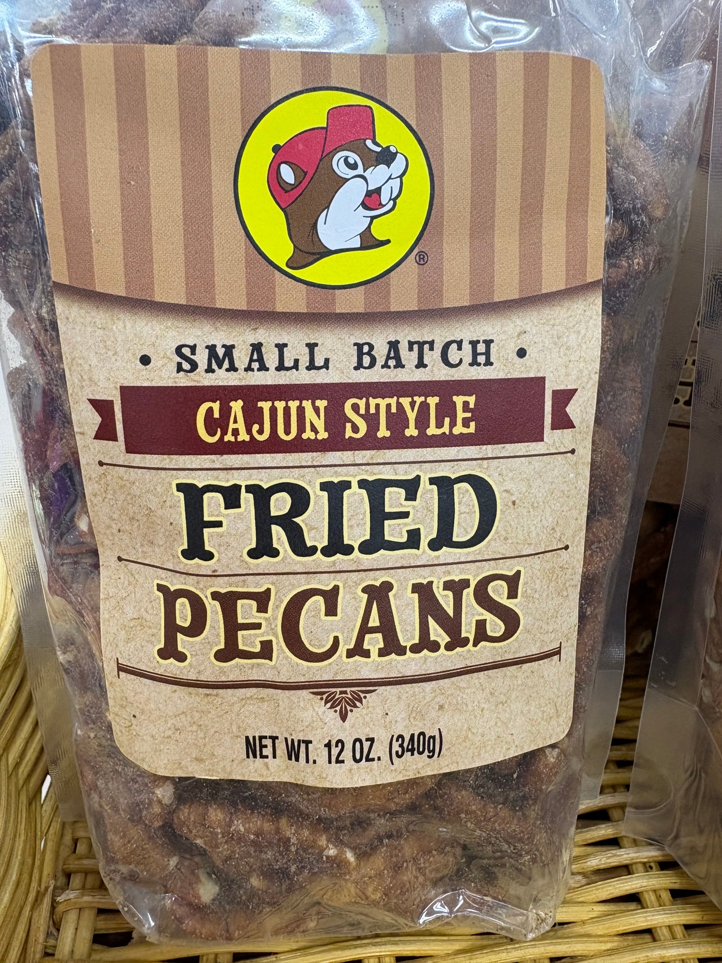 Buc-ee’s Small Batch Cajun Style Fried Pecans 16 oz Bag