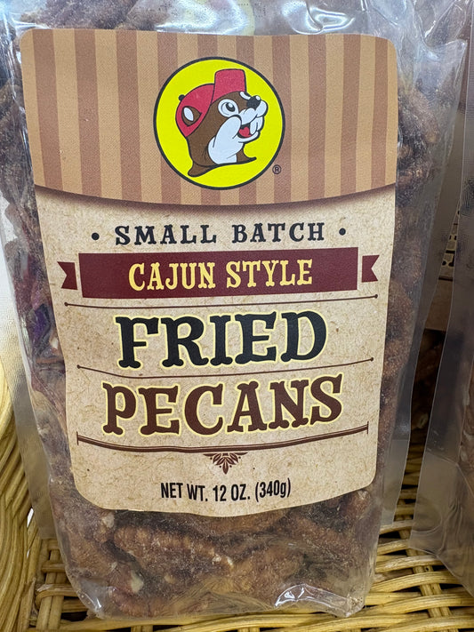 Buc-ee’s Small Batch Cajun Style Fried Pecans 16 oz Bag