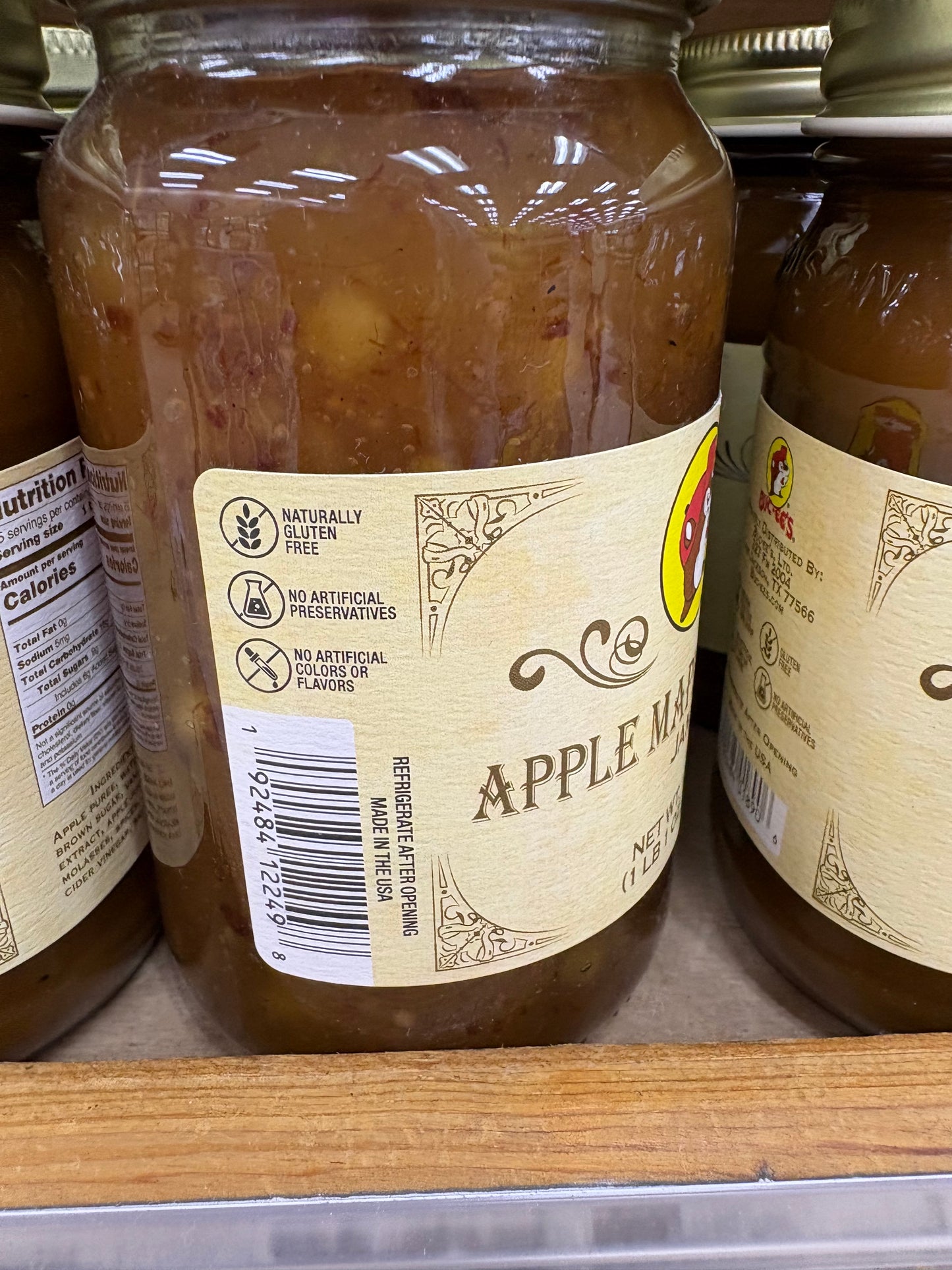 Buc-ee’s Apple Maple Bacon Jam 17oz Glass Jar