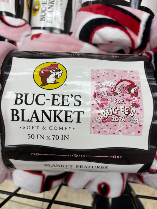 Buc-ee’s  2026 I’m a Sucker for Buc-ee’s 50”x70” Soft Blanket