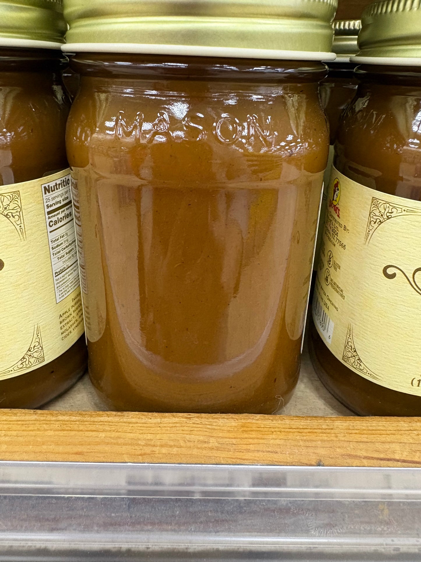 Buc-ees Apple Butter 16.5oz Glass Jar