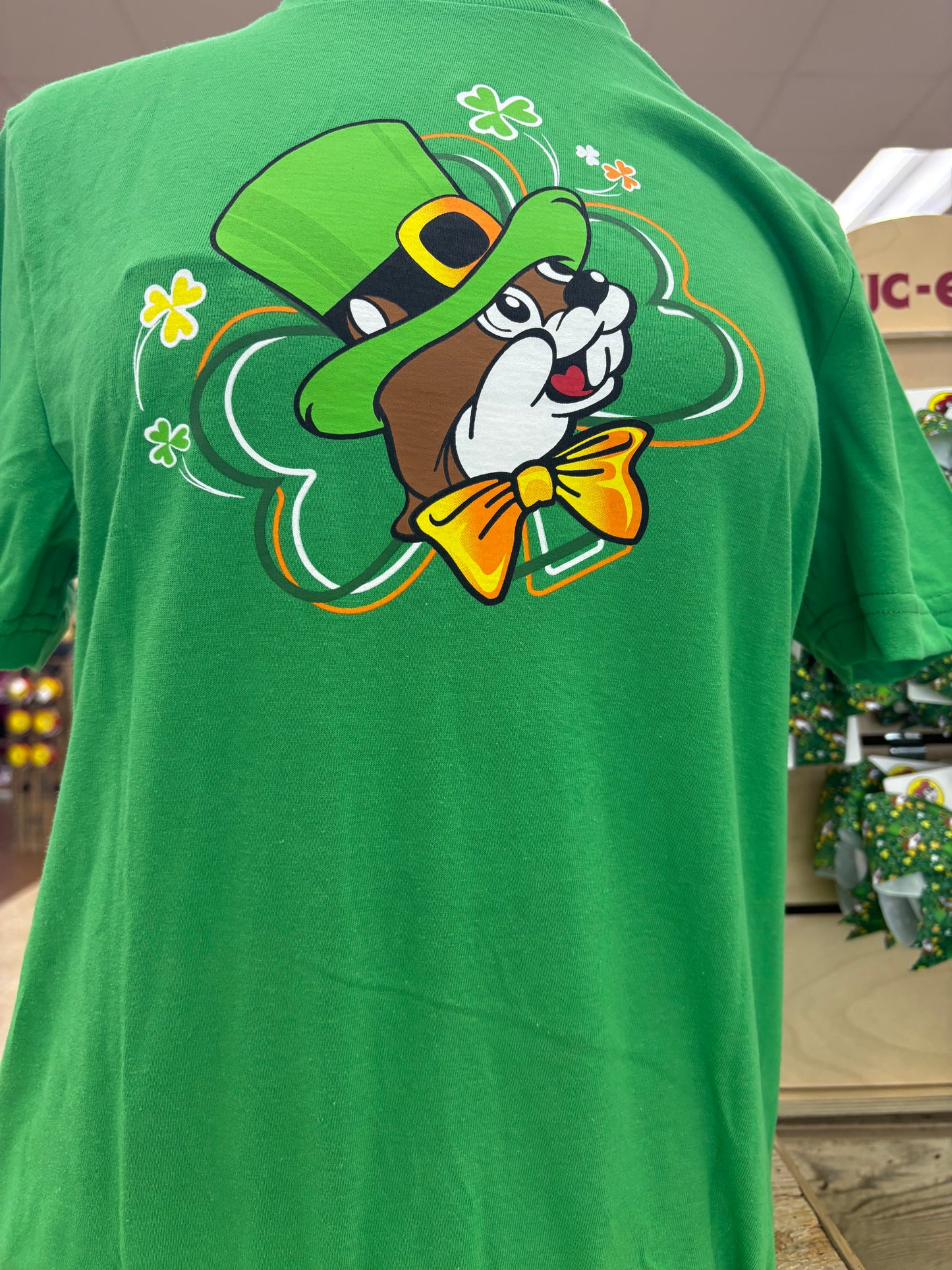 Buc-ee’s 2026 Limited Edition St Patrick’s Day T-Shirts Youth XSmall - Adult 3XXXLarge