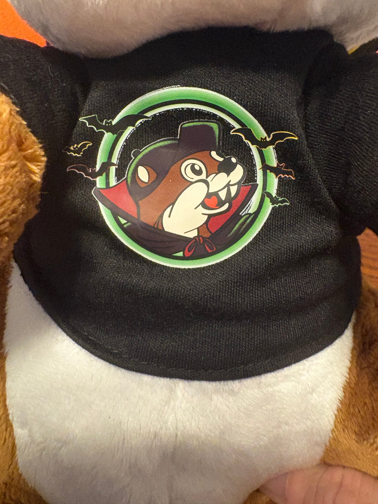 Buc-ee’s 2026 Plush Halloween Beaver with Batwings, T-shirt and Cap