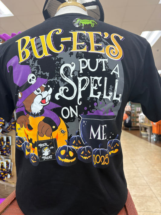 Buc-ee's 2025 Adult "Buc-ee's Put A Spell on Me" Halloween T-Shirt